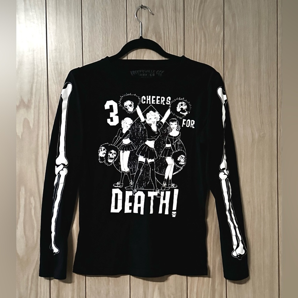 Kreepsville 666 3 Cheers For DEATH! Longsleeve shirt Size S